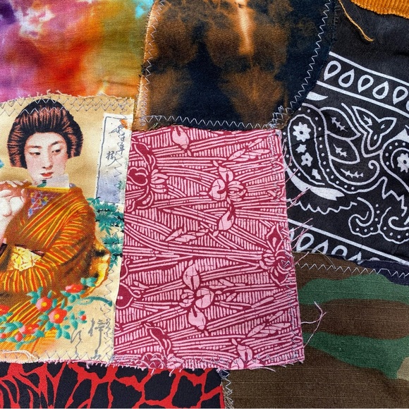 Handmade of a kind Patchwork Levi’s jeans - Picture 12 of 12